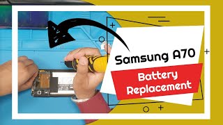 Samsung A70 Battery Replacement  OmniTech [upl. by Isaiah830]