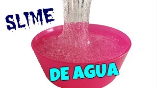 Haz SLIME DE AGUA Probando recetas de 💦Water Slime💦 [upl. by Alyk]