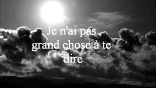 Indochine  Jai demandé à la lune lyrics [upl. by Sivle]