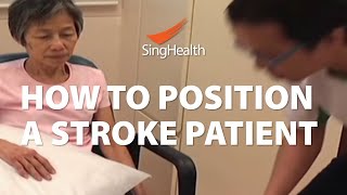 How To Position A Stroke Patient [upl. by Lahcim]