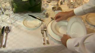 How to Set a Formal Dining Table  Part 2 [upl. by Zonda]