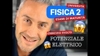 potenziale elettrico fisica 2 [upl. by Christianity]