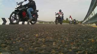 Chennai Karizma Bikers Club Ride to Alamparai Fort4 [upl. by Vanzant]