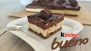 🍫 🍰 Ciasto Kinder Bueno bez pieczenia 🍰 🍫 [upl. by Ecirtnas]