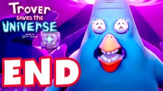 Trover Saves the Universe  Gameplay Walkthrough Part 4  Ending Mixed World and After Life 100 [upl. by Yelnek]