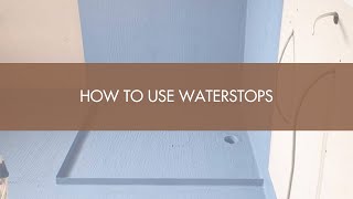 How To Use Waterstops [upl. by Norrek422]