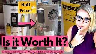 Heat Pump Water Heater Installation and Cost Savings [upl. by Dolorita520]