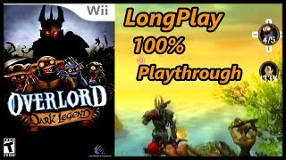 Overlord Dark Legend  Longplay 100 Full Game Walkthrough No Commentary [upl. by Berliner419]