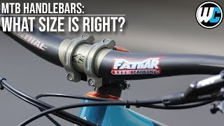 MTB Handlebars What Width Is Right For You [upl. by Lida]