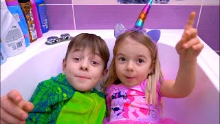 Learn Colors with Anabella and Bogdan  Story for kids  Anabella Show [upl. by Adran]