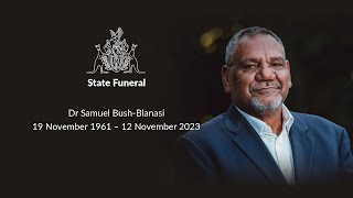 State Funeral  Dr Samuel BushBlanasi [upl. by Shayne]