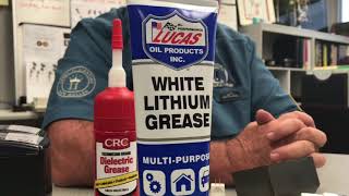 White Lithium Grease vs Dielectric Grease [upl. by Rhee787]