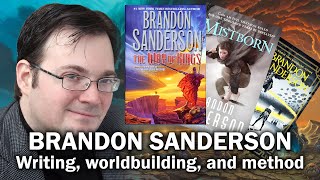 Brandon Sanderson — Mistborn author talks fantasy magic systems and worldbuilding [upl. by Nalloh]