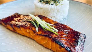 How To Make MISO GLAZED SALMON [upl. by Lahey712]