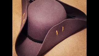 DIY Cocked Hat Tricorn Hat [upl. by Akiehsal745]