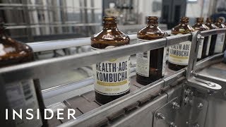 How Kombucha Is Made [upl. by Enilrad]