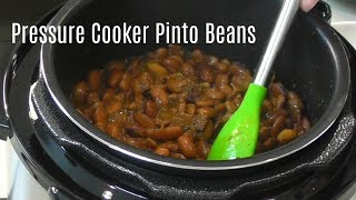 Pressure Cooker Pinto Beans  No Soak Quick Cook Beans  Cosori 2 Quart Electric Pressure Cooker [upl. by Geof]