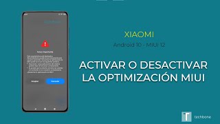 Optimización MIUI  Xiaomi Android 10  MIUI 12 [upl. by Jenness]