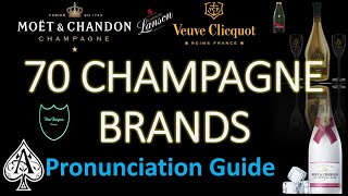 Classy Pronunciation  Famous Champagne Brands [upl. by Kate]