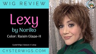 CysterWigs Wig Review Lexy by Noriko Color Raisin Glaze H S7E1055 2019 [upl. by Rattray]