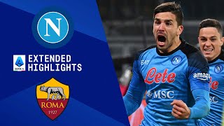 Napoli vs Roma Extended Highlights  Serie A  CBS Sports Golazo [upl. by Eissolf]