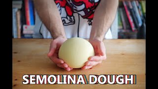 Make Beautiful Pasta  Semolina Dough [upl. by Nelubez24]