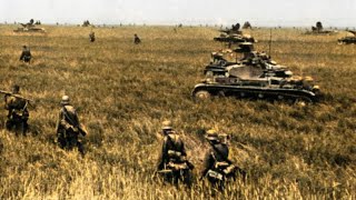 WW2 Operation Barbarossa Combat Footage [upl. by Zehc]