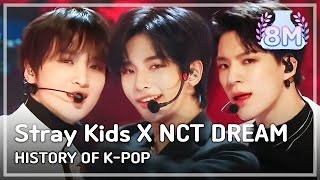 2019 MBC 가요대제전The Live HISTORY OF KPOP Stray Kids X NCT DREAM [upl. by Ramal]