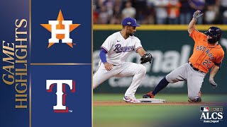 Astros vs Rangers ALCS Game 4 Highlights 101923  MLB Highlights [upl. by Nolly573]