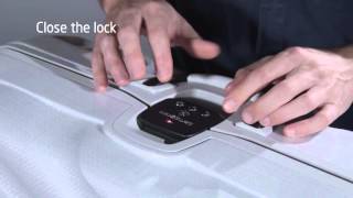 Samsonite Lock Instructions  LiteLocked [upl. by Enelegna]