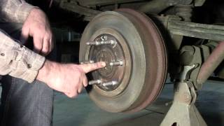 Brake drum removal [upl. by Harriette]