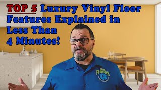 5 Top Luxury Vinyl Flooring Features LVT Explained in Under 4 Minutes [upl. by Wendelina577]