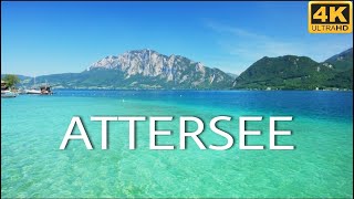 Attersee Austria  Beautiful Green Lake in Austria [upl. by Melgar]