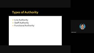 Authority Types of Authority Accountability [upl. by Ylek]