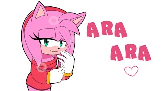 ARA ARA Amy rose Animation MEME [upl. by Goddard419]