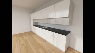 Custom kitchen in Homestyler  Timelapse customized modeling [upl. by Pelmas]