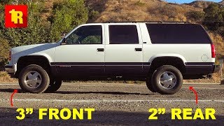 Rough Country 23quot LIFT KIT INSTALL AND PAYOFF [upl. by Arimay]