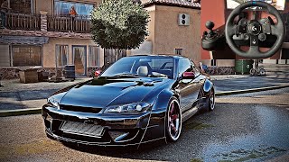 Nissan Silvia S15 Forza Horizon 5 Logitech G923 [upl. by Lezlie]