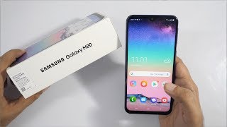 Samsung Galaxy M20 Smartphone Unboxing amp Overview [upl. by Averyl]