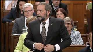 More Question Period Mulcair Questions Prime Minister [upl. by Oric]