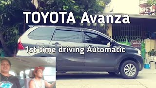 TOYOTA AVANZA Review  First time driving Automatic [upl. by Airamasor]