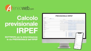 Calcolo previsionale IRPEF [upl. by Herzog]