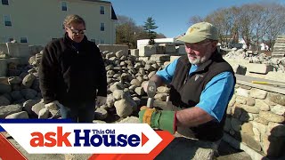 How to Cut and Shape Stones  Ask This Old House [upl. by Belsky]