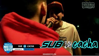 SUB vs CACHA  Minuto de SANGRE  FMS ARGENTINA 2019 [upl. by Eiwoh762]