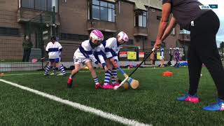 Hurlingcamogie drills and skills for children [upl. by Lurette]