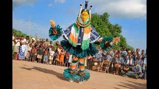 Zahouli folklore gouro Côte dIvoire [upl. by Cheyney778]