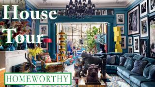 HOUSE TOUR  Inside A Maximalist New York City Townhouse [upl. by Favianus]