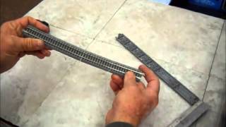 How to Make N Scale Kato Unitrack Flex Track by Fifer Hobby Supply [upl. by Feriga]