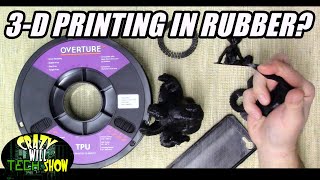 3D printing in Rubber TPU Filament [upl. by Anairda679]