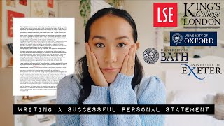 how to write the best personal statement  uk ucas university [upl. by Bev]